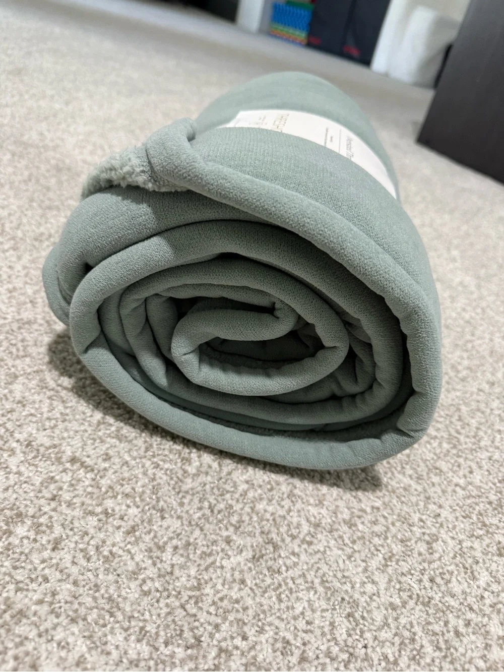 Threshold Reversible Oversized Throw in Sage Green